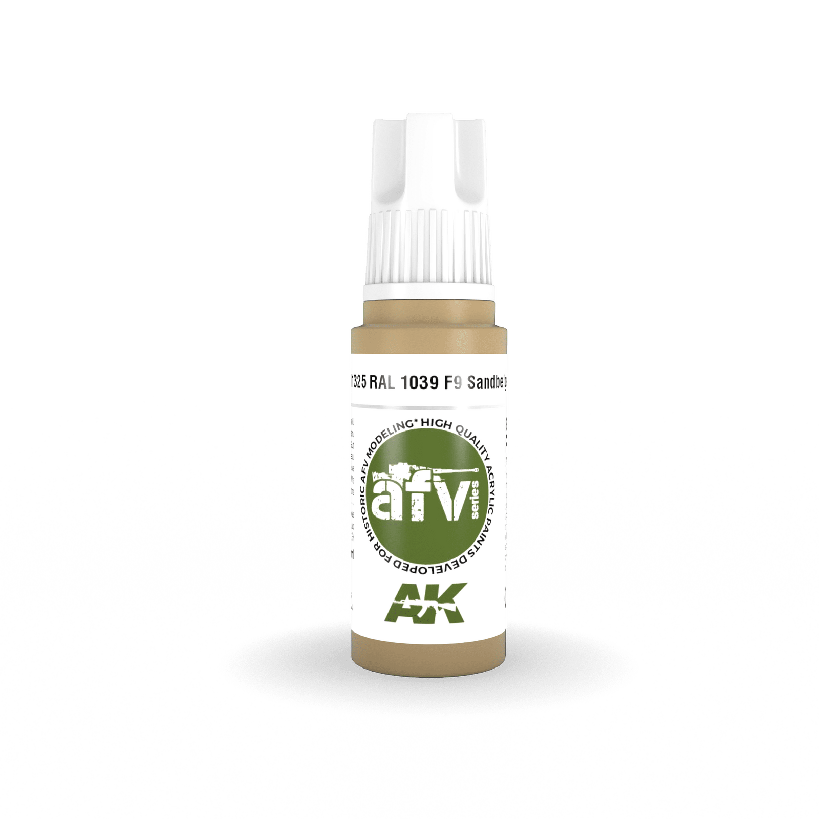 AK Interactive AFV Series RAL 1039 F9 Sandbeige Acrylic Paint 17ml 3rd