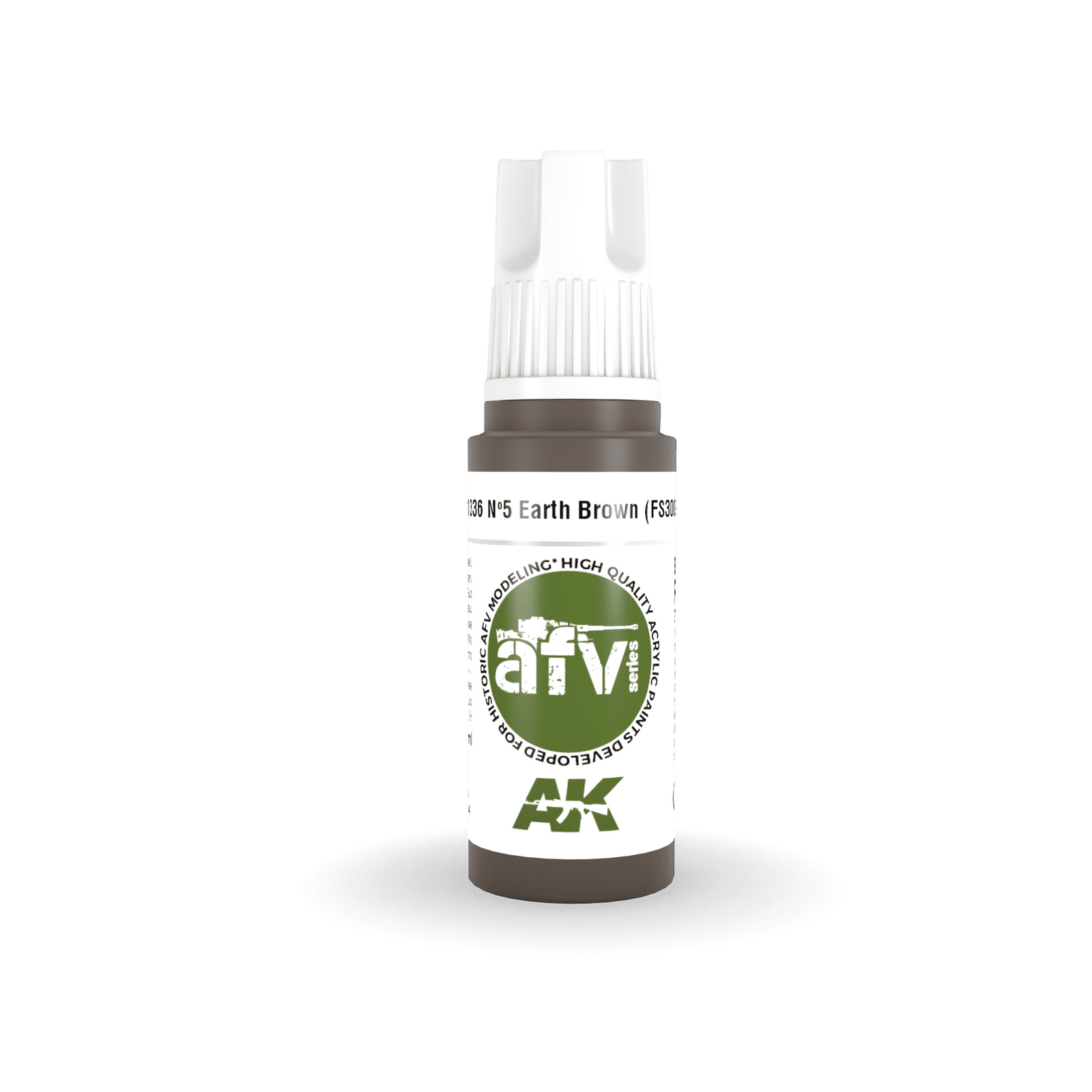 AK Interactive AFV Series No5 Earth Brown (FS30099) Acrylic Paint 17ml