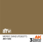 AK Interactive AFV Series MERDC Sand (FS30277) Acrylic Paint 17ml 3rd (2)