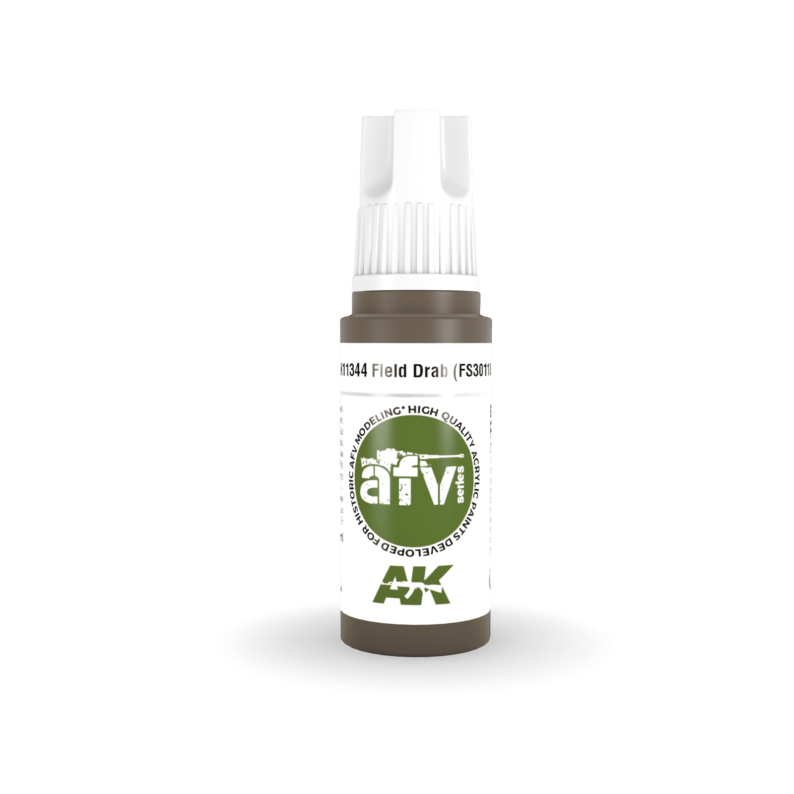 AK Interactive AFV Series Field Drab (FS30118) Acrylic Paint 17ml 3rd