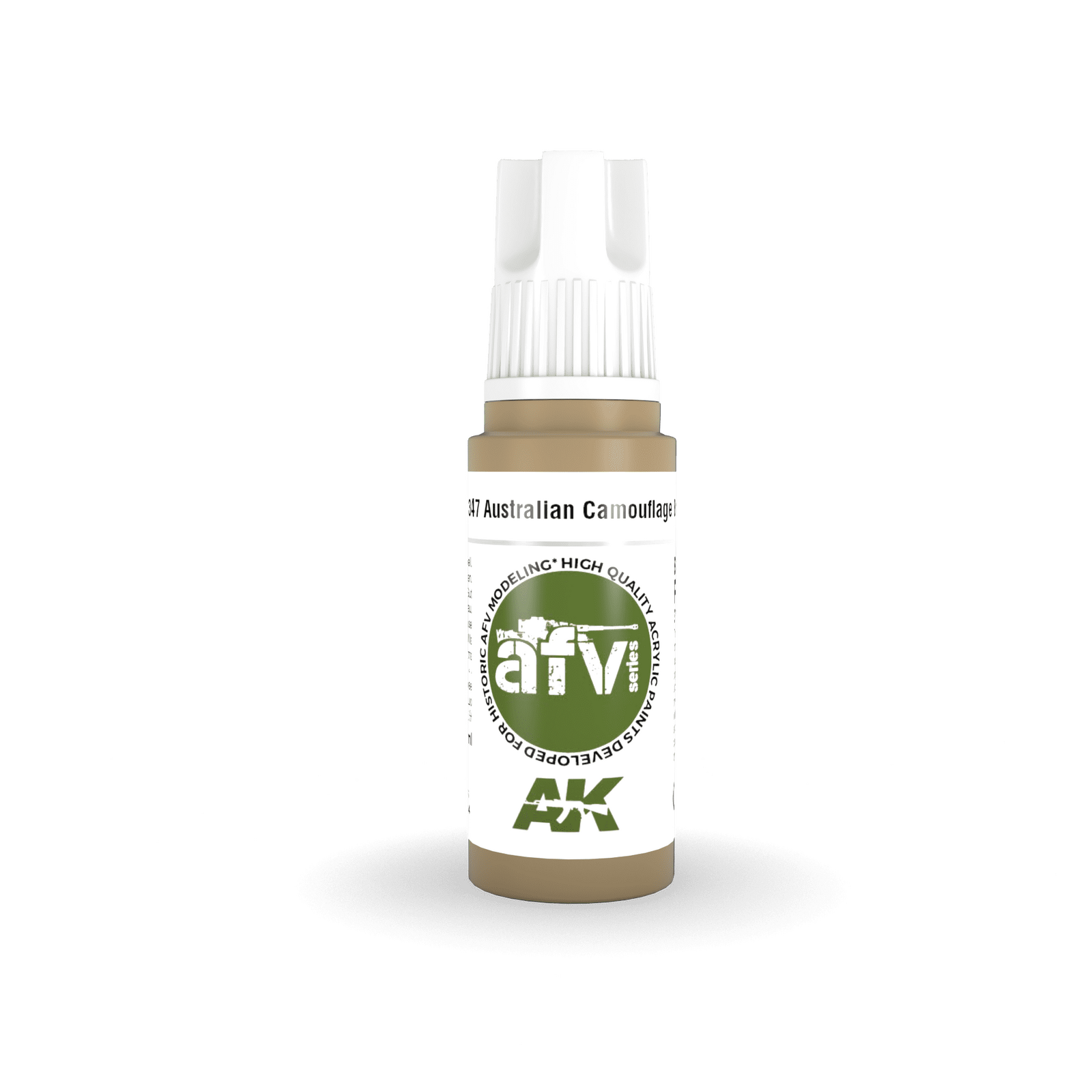 AK Interactive AFV Series Australian Camouflage Brown Acrylic Paint