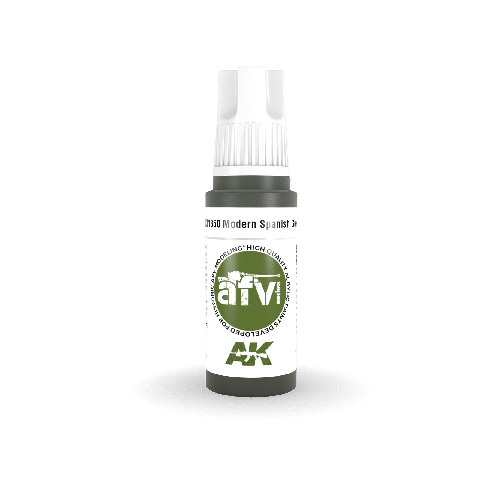 AK Interactive AFV Series Modern Spanish Green Acrylic Paint 17ml 3rd