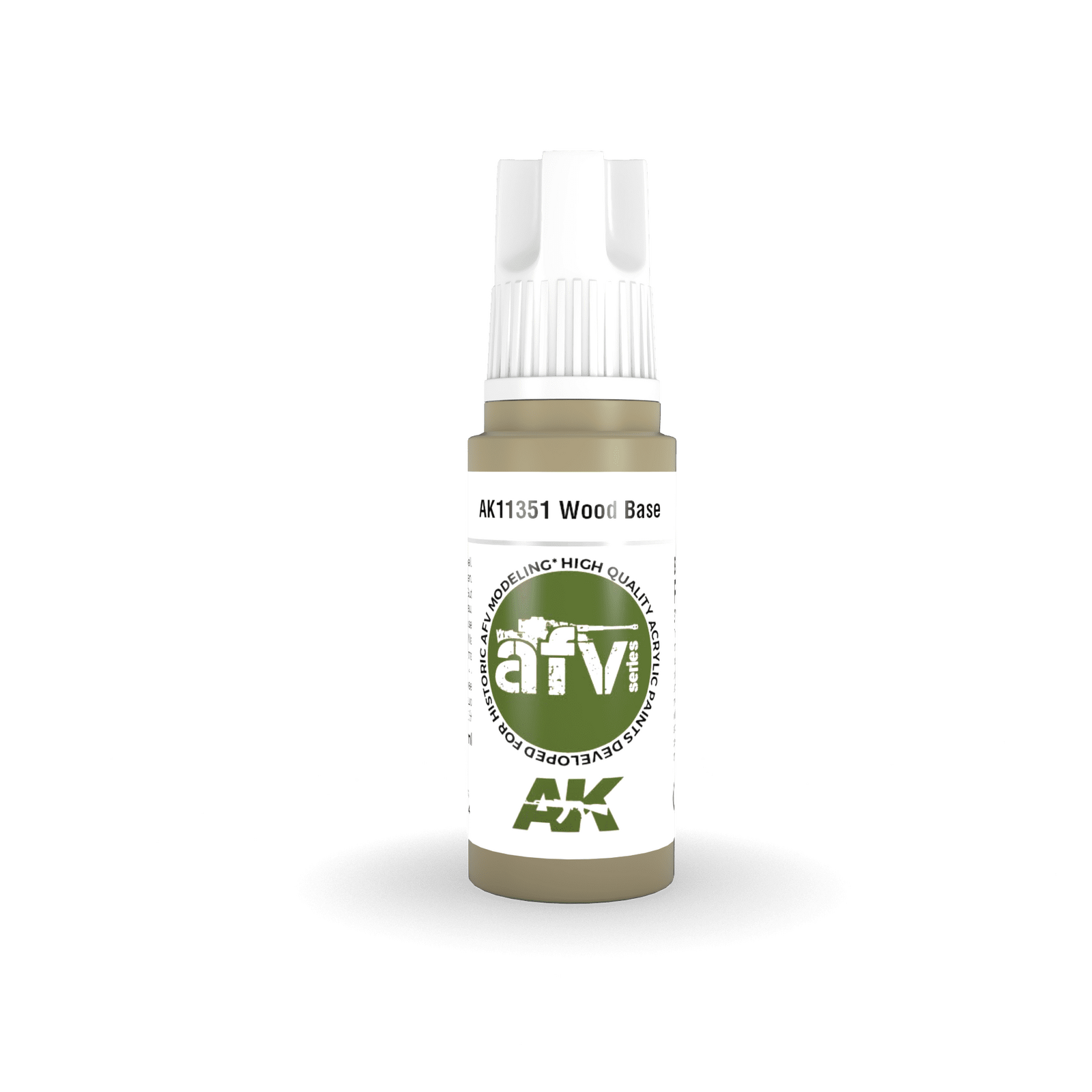 AK Interactive AFV Series Wood Base Acrylic Paint 17ml 3rd Generation