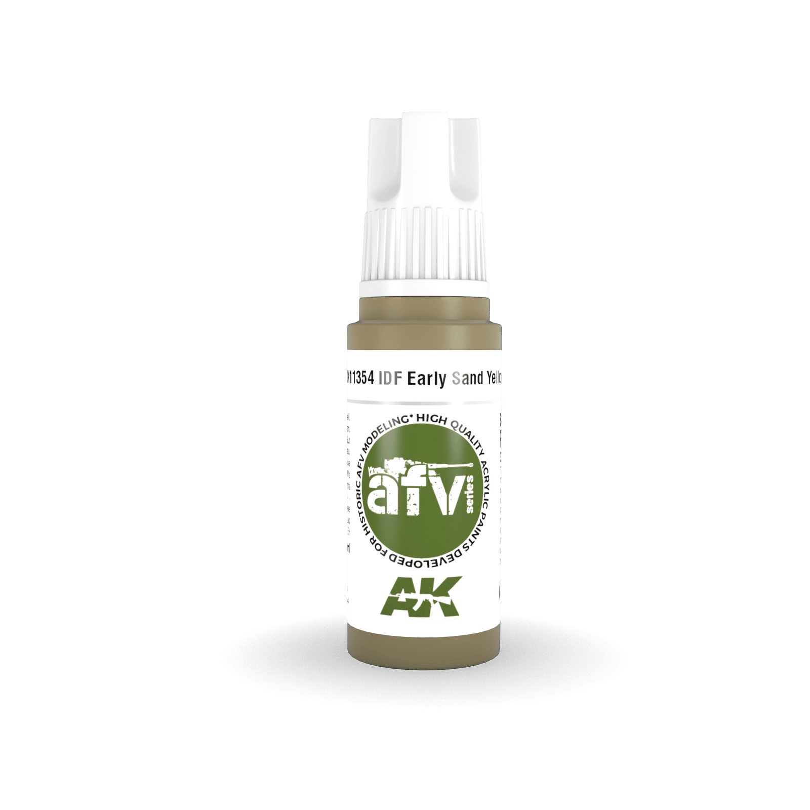 AK Interactive AFV Series IDF Early Sand Yellow Acrylic Paint 17ml 3rd