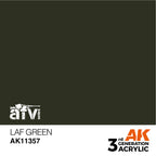 AK Interactive AFV Series LAF Green Acrylic Paint 17ml 3rd Generation (2)