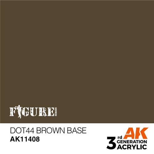 AK Interactive Figure Series Dot44 Brown Base Acrylic Paint 17ml 3rd (2)