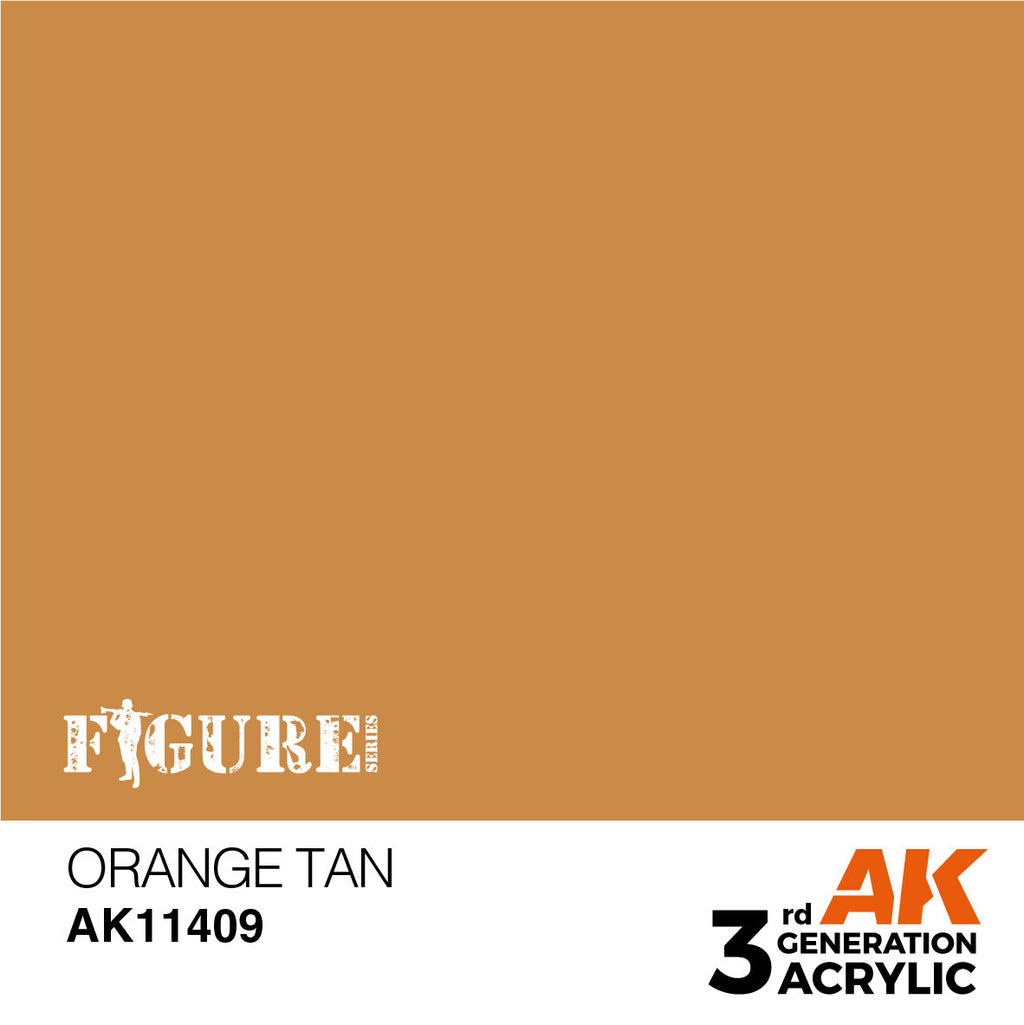 AK Interactive Figure Series Orange Tan Acrylic Paint 17ml 3rd (2)