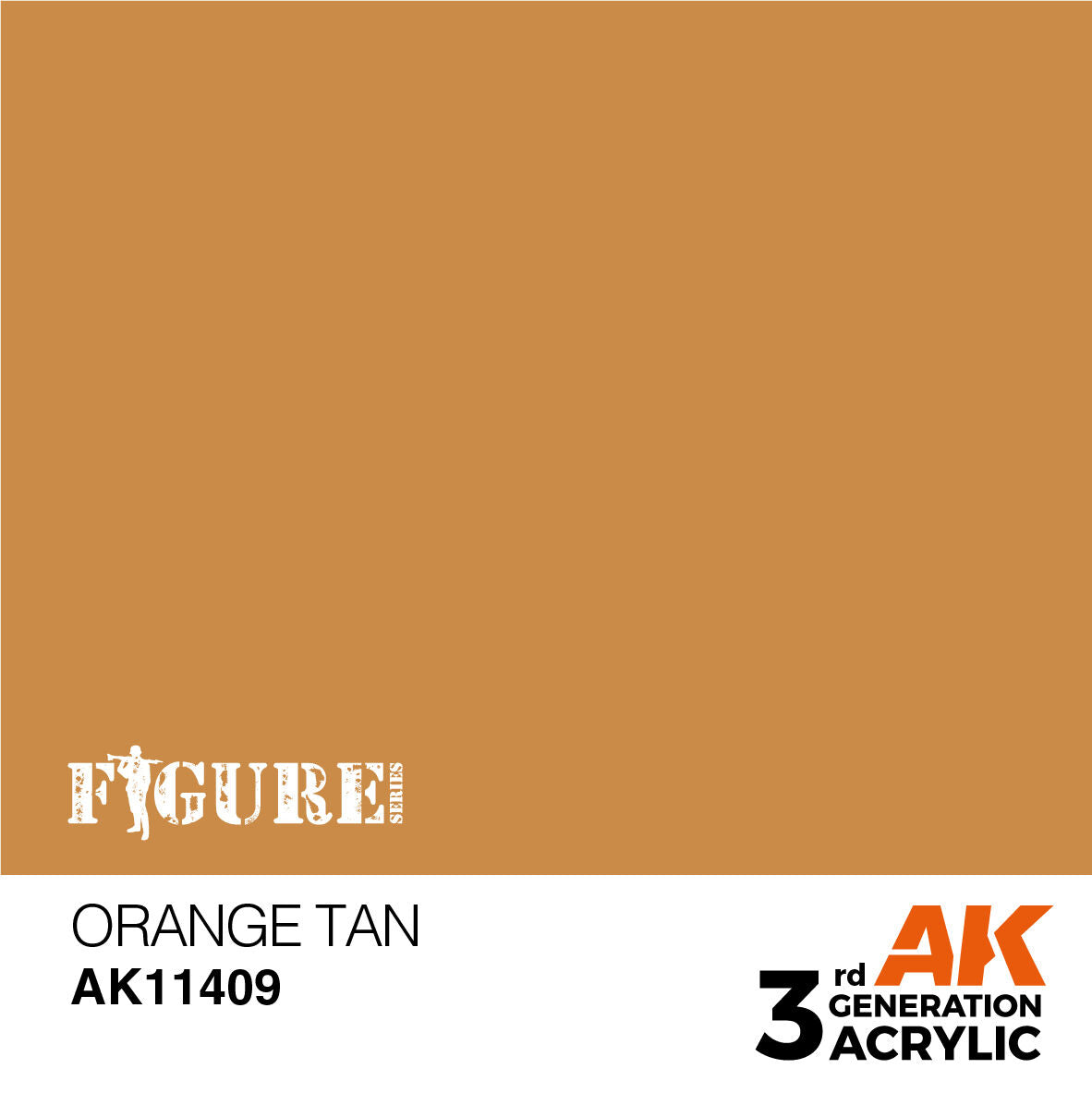 AK Interactive Figure Series Orange Tan Acrylic Paint 17ml 3rd (2)