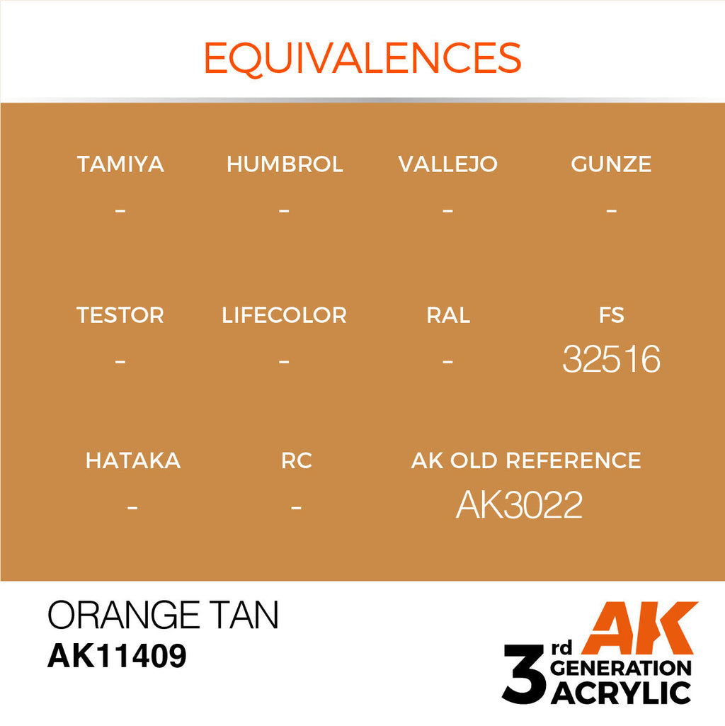 AK Interactive Figure Series Orange Tan Acrylic Paint 17ml 3rd (3)
