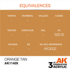 AK Interactive Figure Series Orange Tan Acrylic Paint 17ml 3rd (3)
