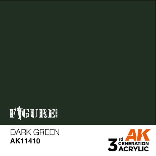 AK Interactive Figure Series Dark Green Acrylic Paint 17ml 3rd (2)