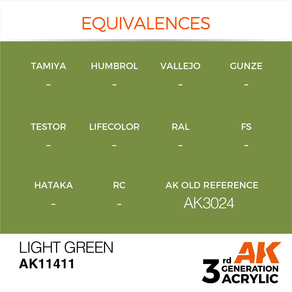 AK Interactive Figure Series Light Green Acrylic Paint 17ml 3rd (3)