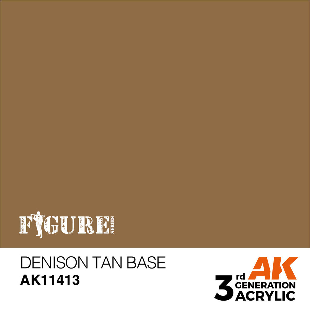 AK Interactive Figure Series Denison Tan Base Acrylic Paint 17ml 3rd (2)