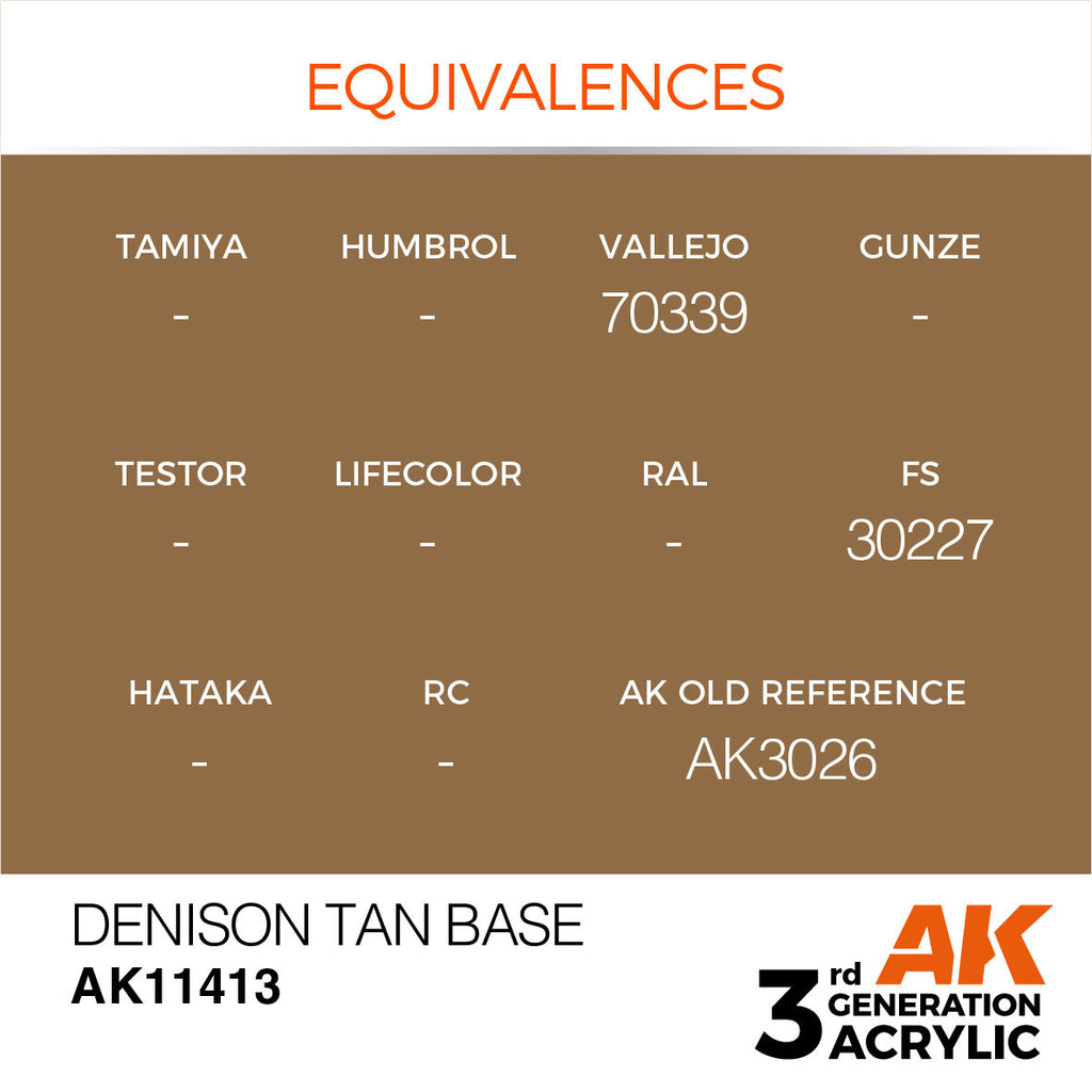 AK Interactive Figure Series Denison Tan Base Acrylic Paint 17ml 3rd (3)