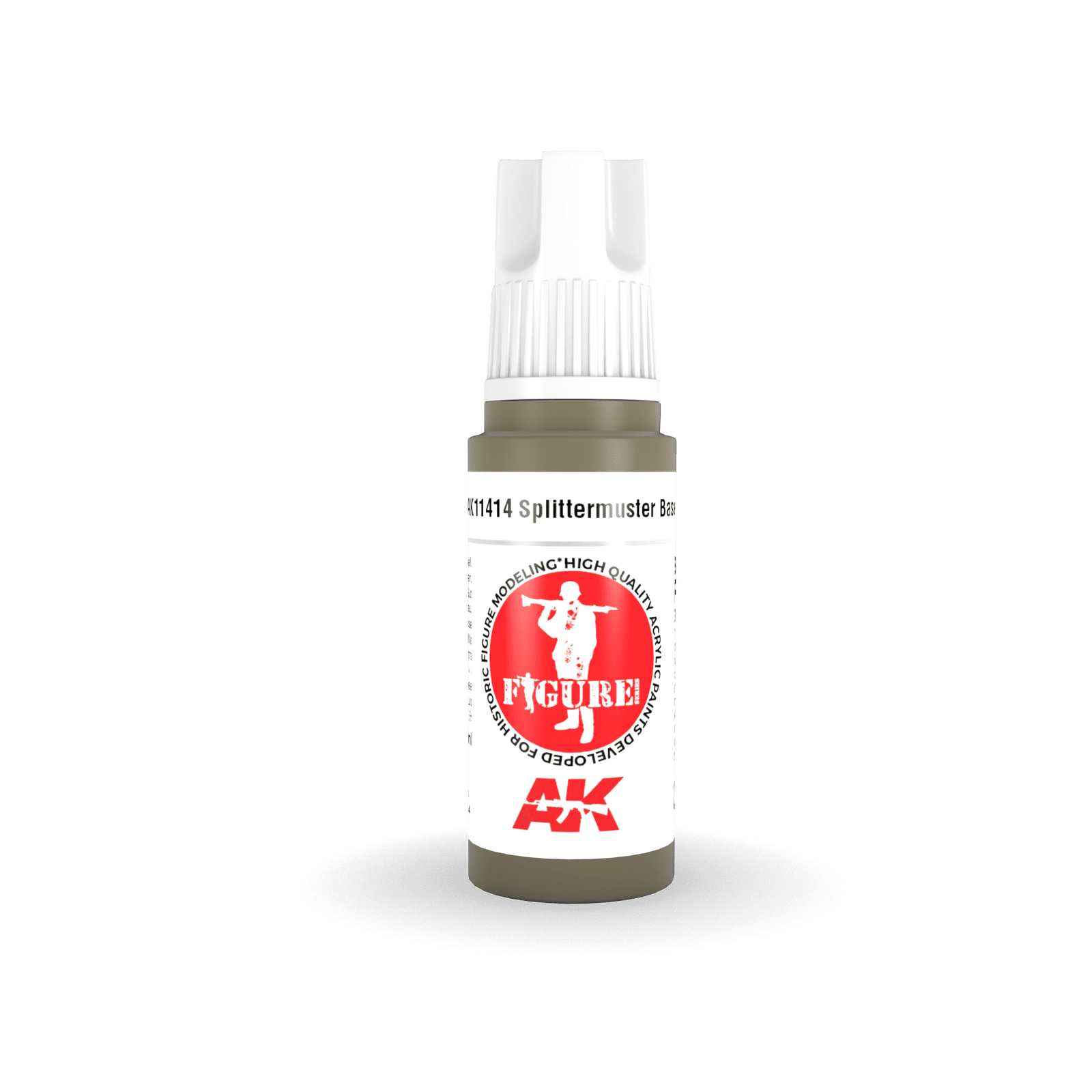 AK Interactive Figure Series Splittermuster Base Acrylic Paint 17ml