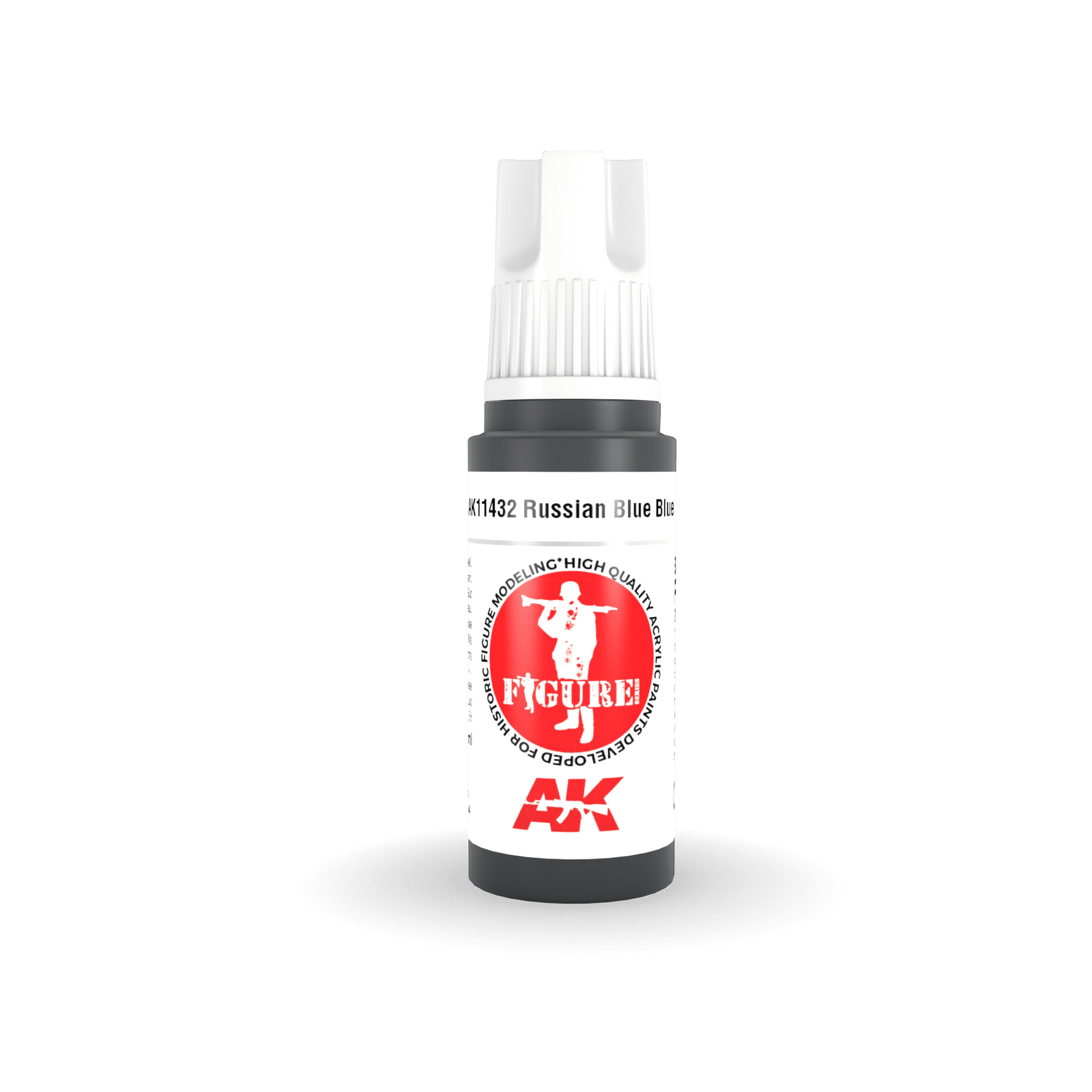 AK Interactive Figure Series Russian Blue Base Acrylic Paint 17ml 3rd