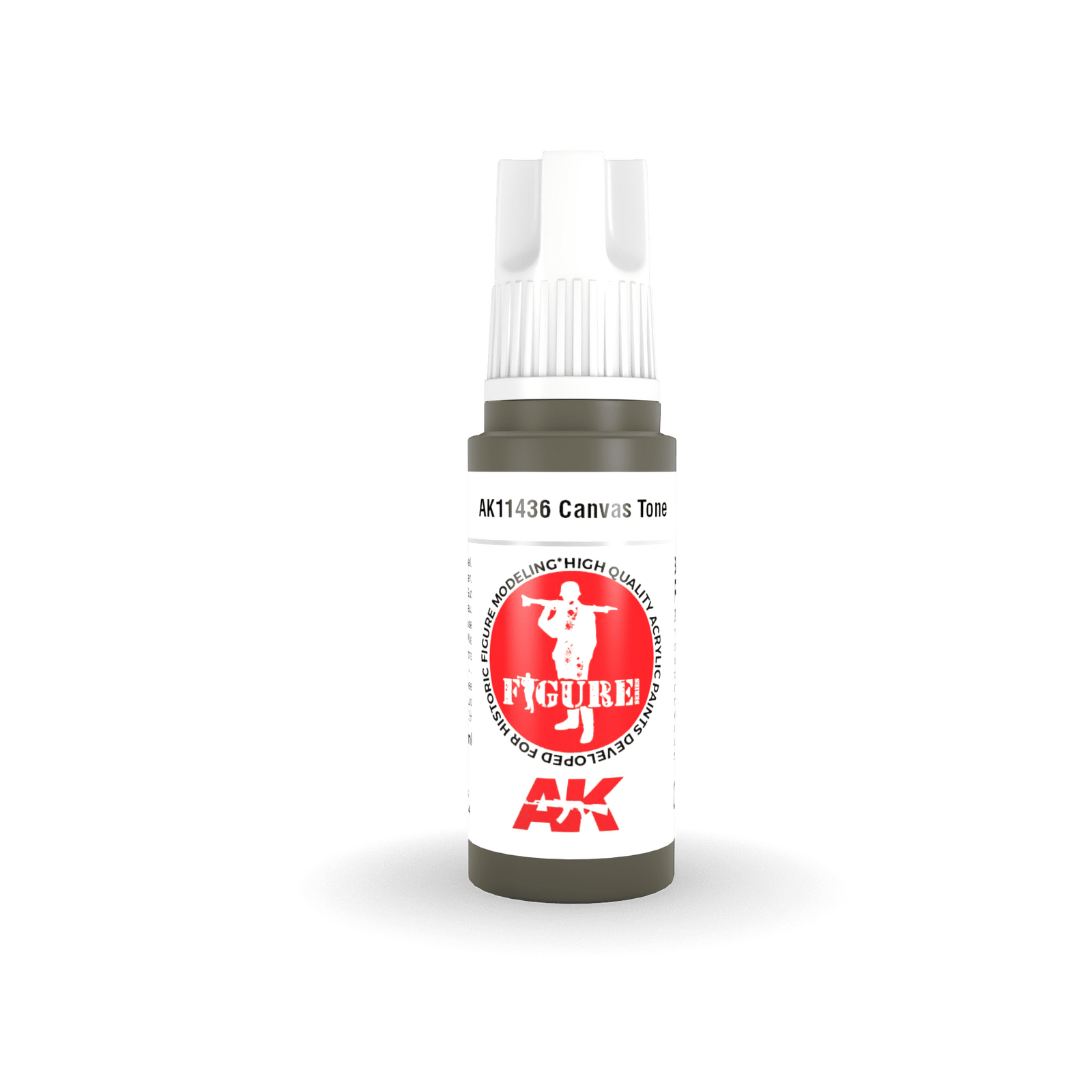 AK Interactive Figure Series Canvas Tone Acrylic Paint 17ml 3rd