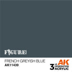 AK Interactive Figure Series French Greyish Blue Acrylic Paint 17ml (2)