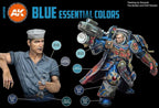 AK Interactive Blue Essential Colors Acrylic Paint Set 3rd Generation (2)