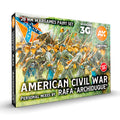AK Interactive AK11764 Signature Set American Civil War Acrylic Paint Set 3rd Generation