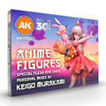 AK Interactive AK11765 Signature Set Anime Figures Special Flesh and Skins Keigo Murakami Acrylic Paint Set 3rd Generation