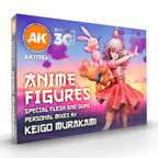 AK Interactive AK11765 Signature Set Anime Figures Special Flesh and Skins Keigo Murakami Acrylic Paint Set 3rd Generation