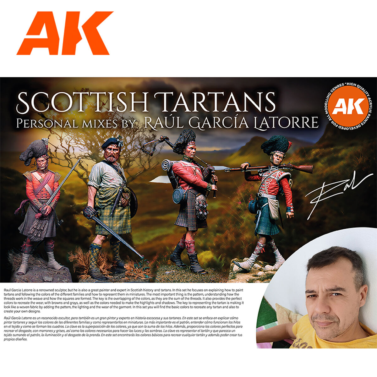 AK Interactive Signature Set Scottish Tartans - Raul Garcia Latorre (3)