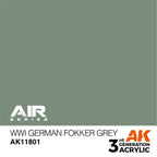 AK Interactive Air Series WWI German Fokker Grey Acrylic Paint 17ml (2)