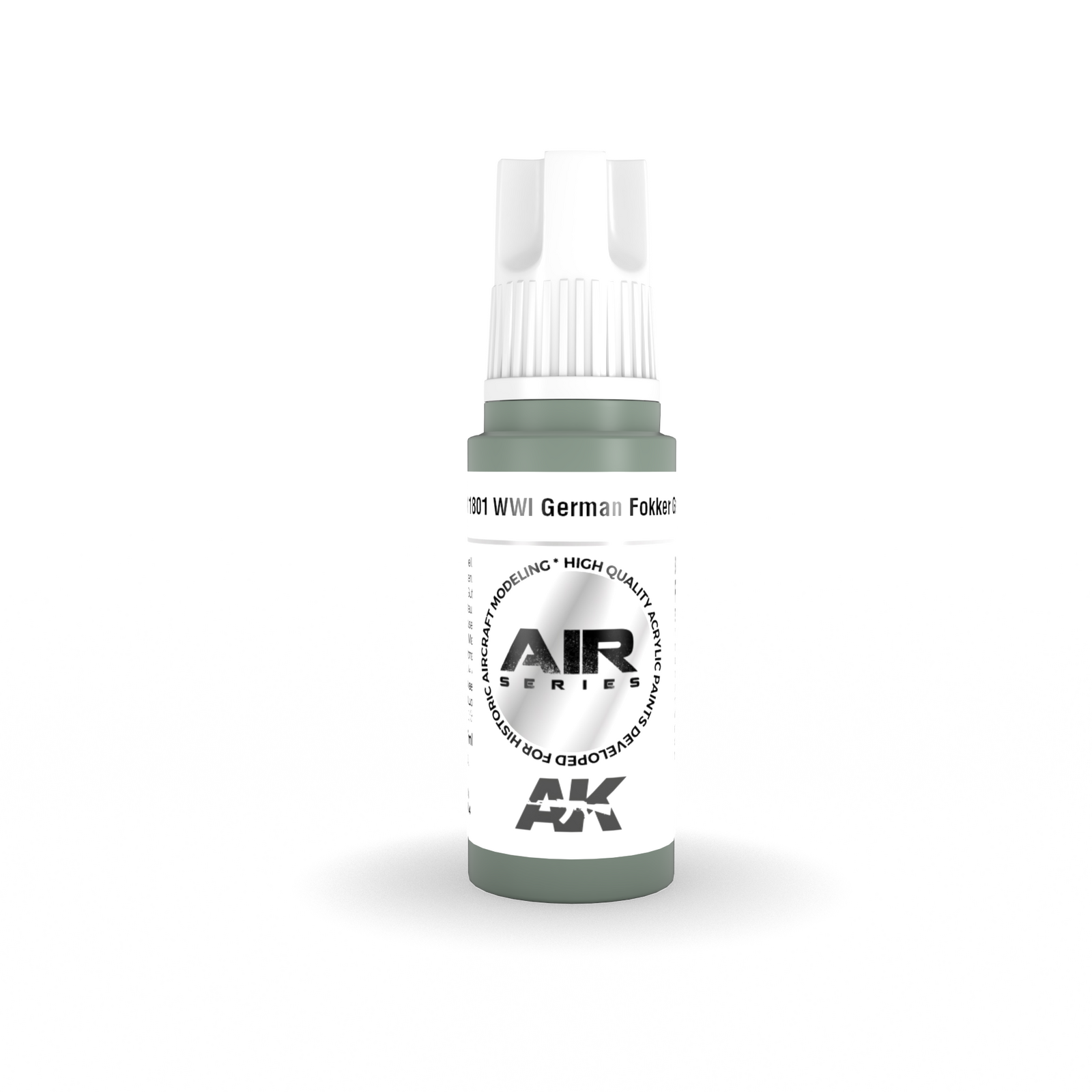 AK Interactive Air Series WWI German Fokker Grey Acrylic Paint 17ml