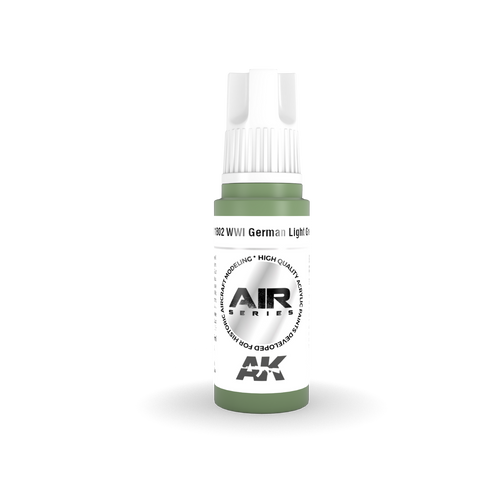 AK Interactive Air Series WWI German Light Green Acrylic Paint 17ml
