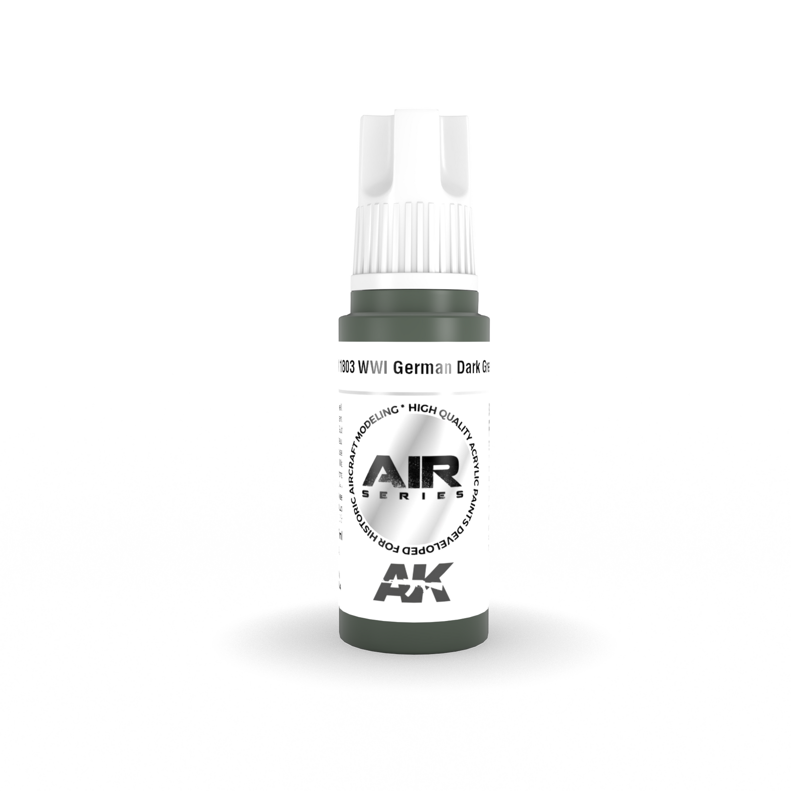 AK Interactive Air Series WWI German Dark Green Acrylic Paint 17ml 3rd