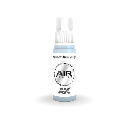 AK Interactive Air Series WWI German Light Blue Acrylic Paint 17ml 3rd