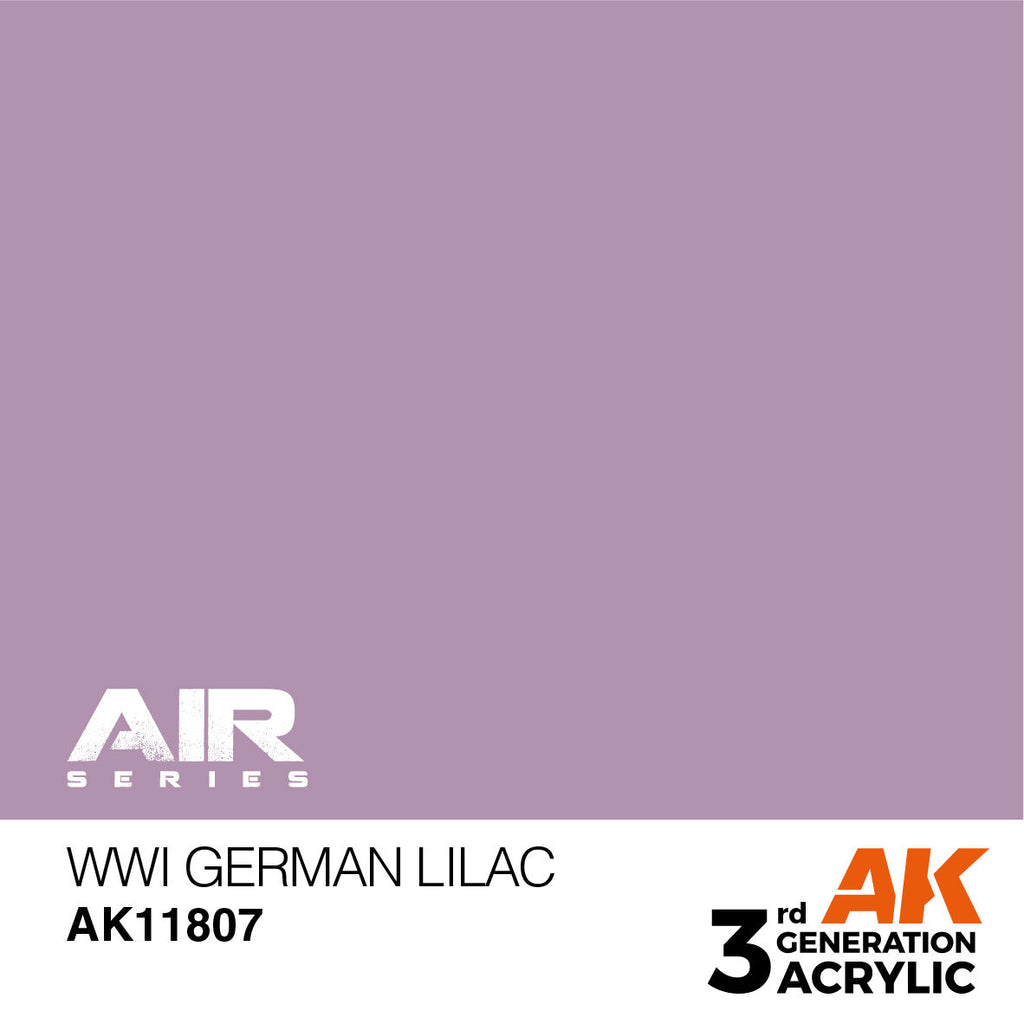 AK Interactive Air Series WWI German Lilac Acrylic Paint 17ml 3rd (2)