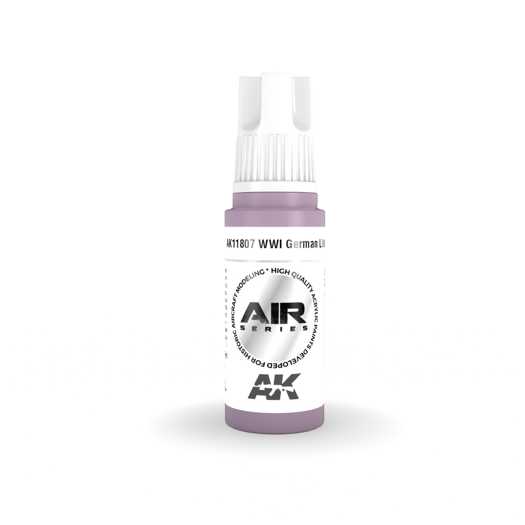 AK Interactive Air Series WWI German Lilac Acrylic Paint 17ml 3rd