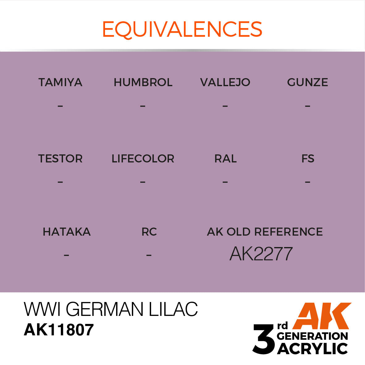 AK Interactive Air Series WWI German Lilac Acrylic Paint 17ml 3rd (3)
