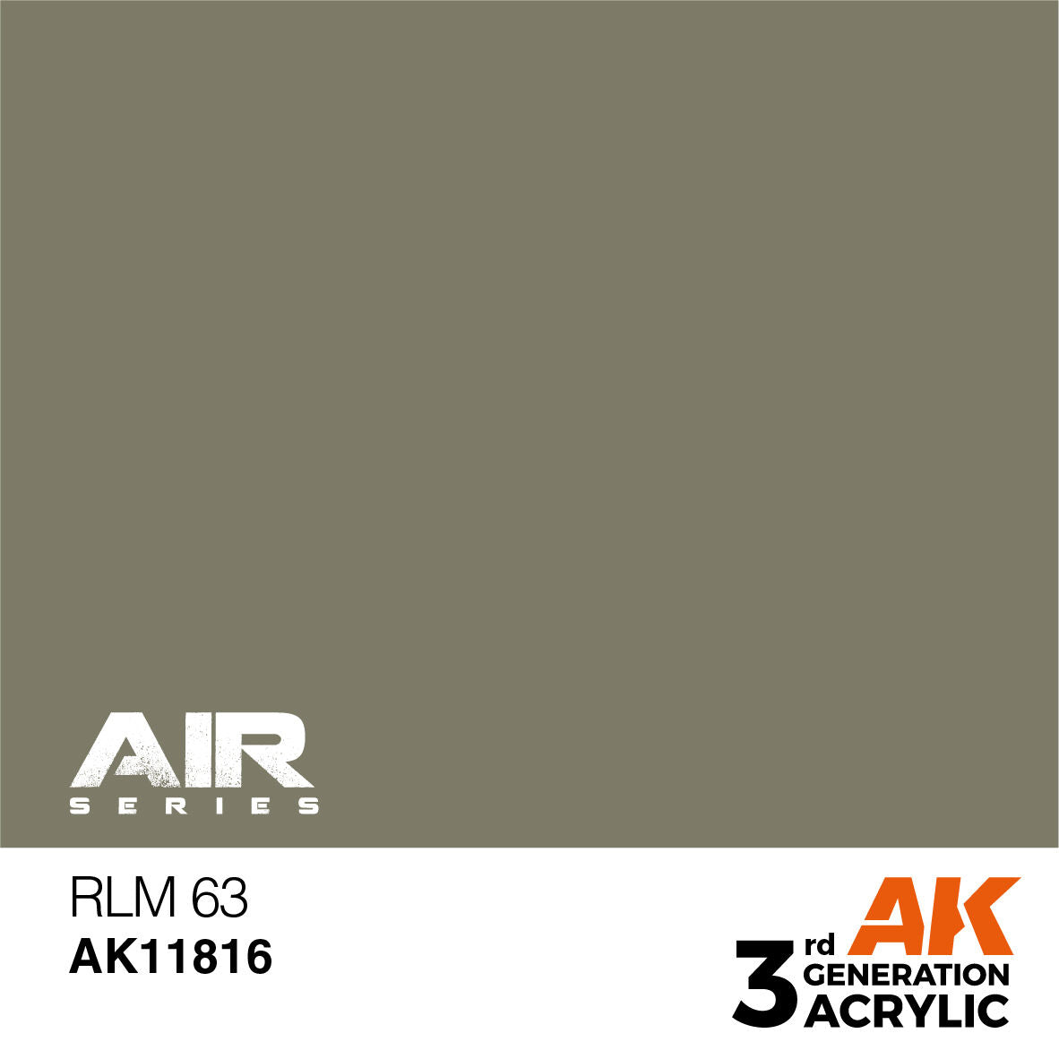 AK Interactive Air Series RLM 63 Acrylic Paint 17ml 3rd Generation (2)