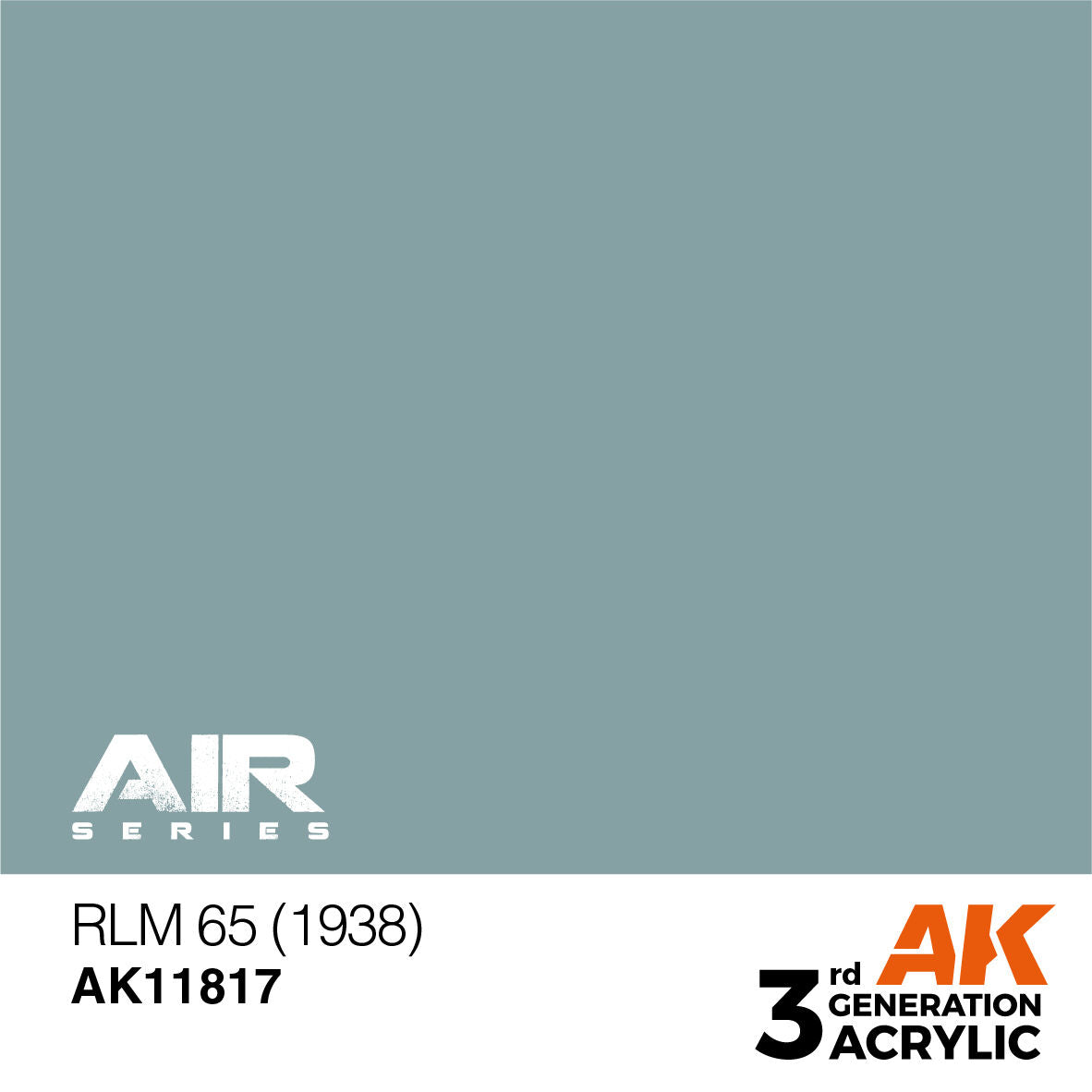 AK Interactive Air Series RLM 65 (1938) Acrylic Paint 17ml 3rd (2)