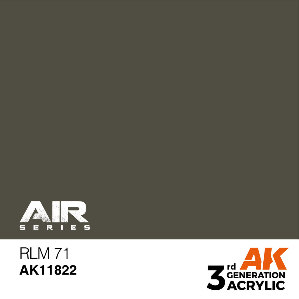 AK Interactive Air Series RLM 71 Acrylic Paint 17ml 3rd Generation (2)