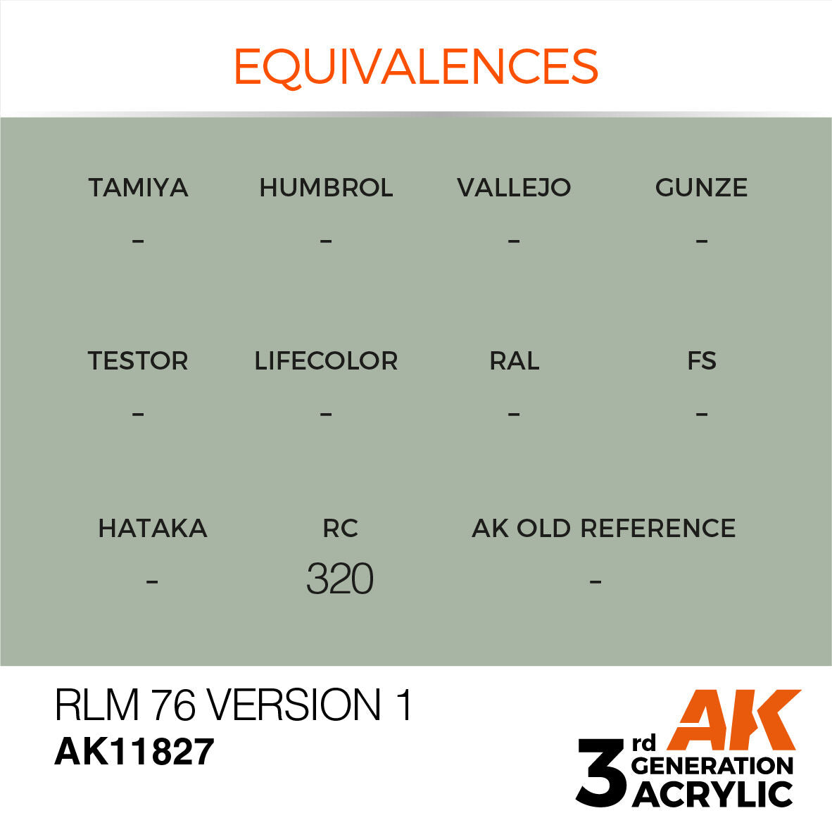 AK Interactive Air Series RLM 76 Version 1 Acrylic Paint 17ml 3rd (3)