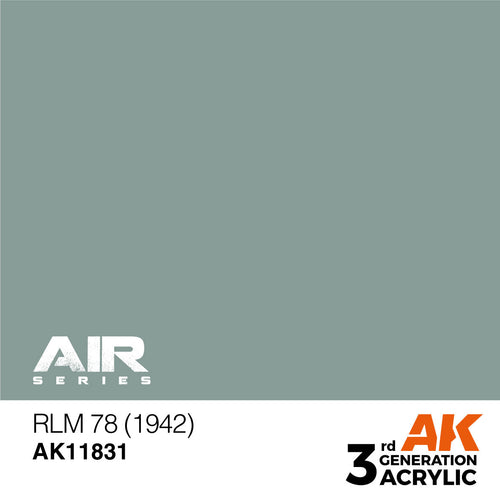 AK Interactive Air Series RLM 78 (1942) Acrylic Paint 17ml 3rd (2)