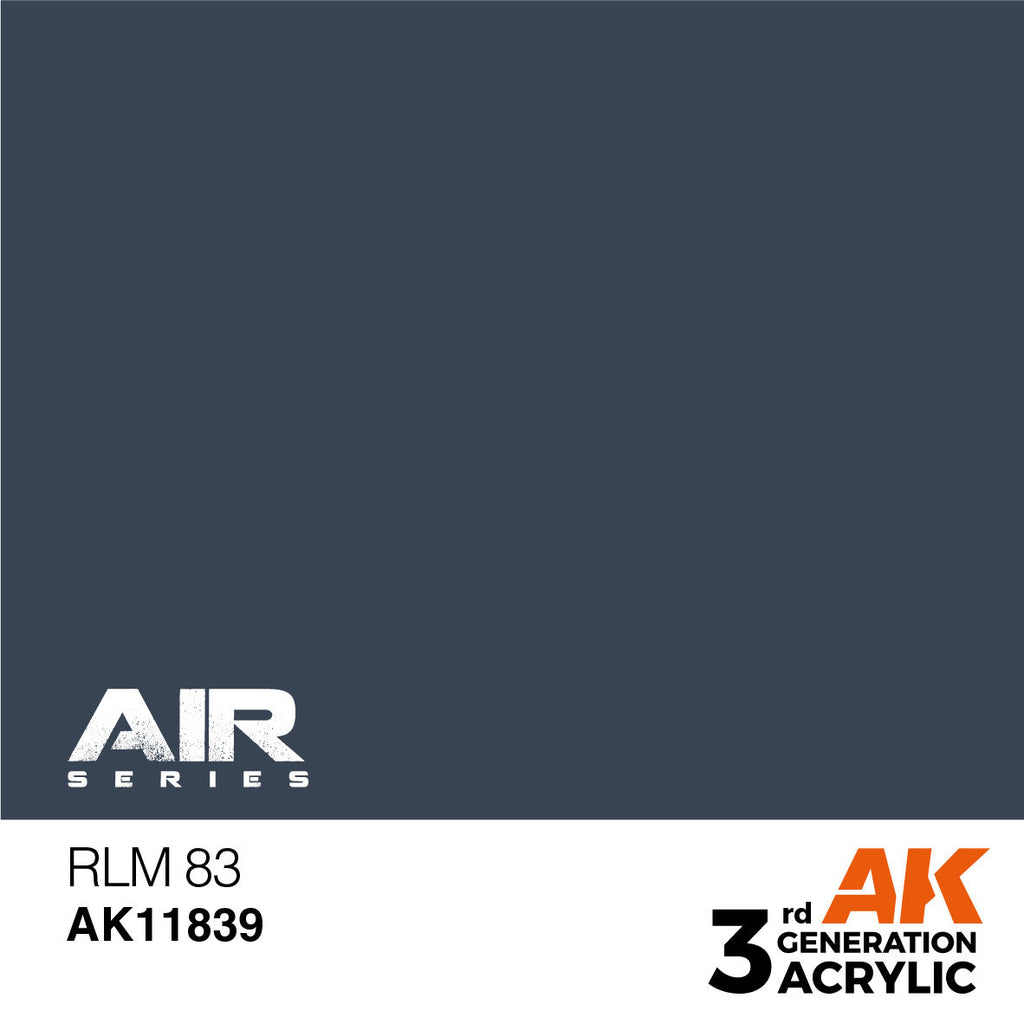 AK Interactive Air Series RLM 83 Acrylic Paint 17ml 3rd Generation (2)