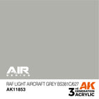 AK Interactive Air Series RAF Light Aircraft Grey BS381C/627 Acrylic (2)