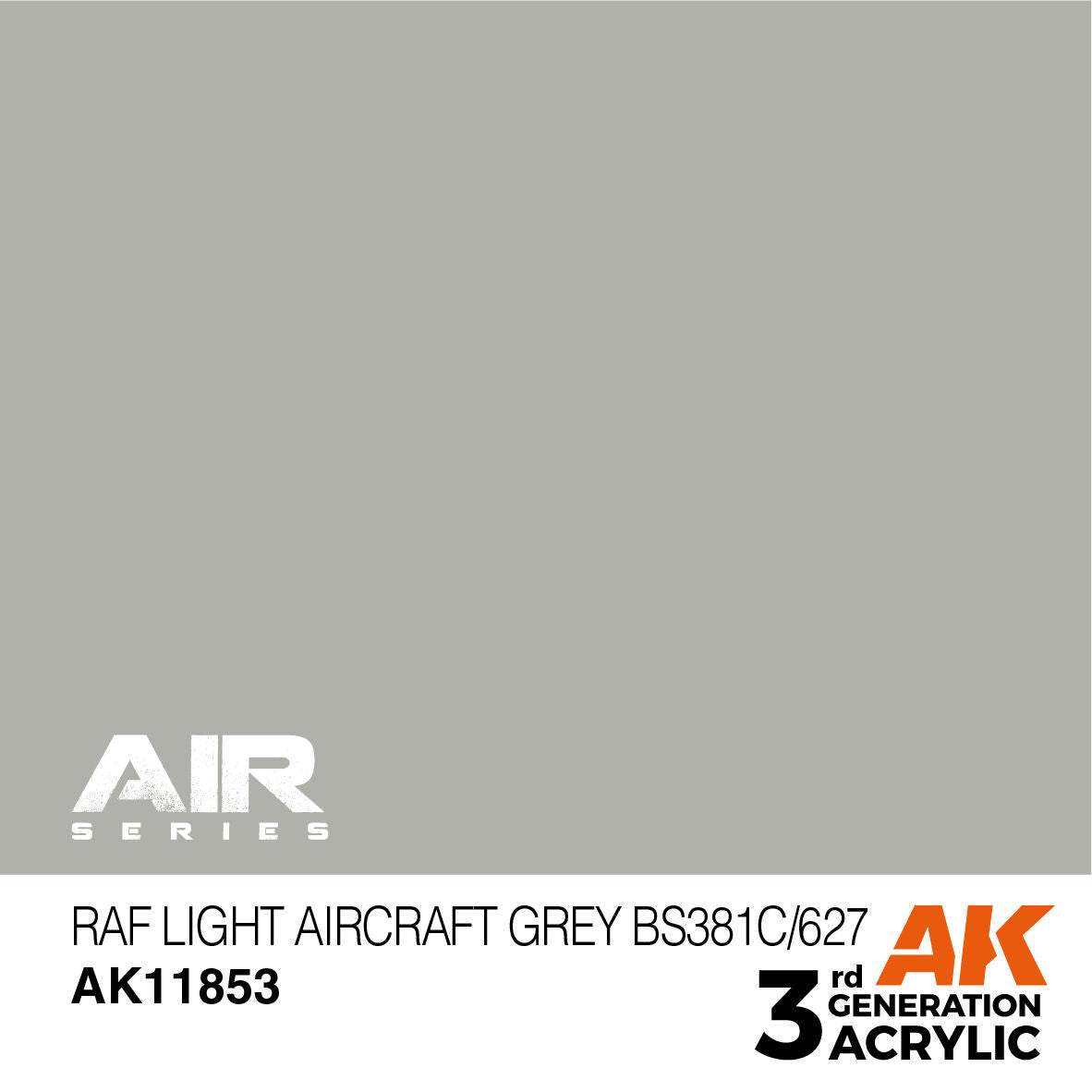 AK Interactive Air Series RAF Light Aircraft Grey BS381C/627 Acrylic (2)