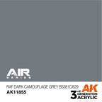 AK Interactive Air Series RAF Dark Camouflage Grey BS381C/629 Acrylic (2)