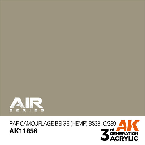 AK Interactive Air Series RAF Camouflage Beige (Hemp) BS381C/389 (2)