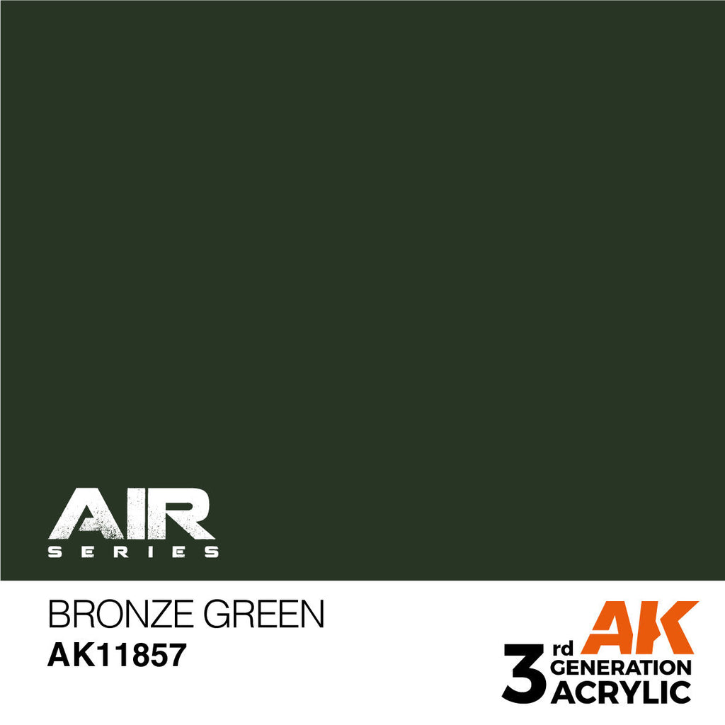 AK Interactive Air Series Bronze Green Acrylic Paint 17ml 3rd (2)