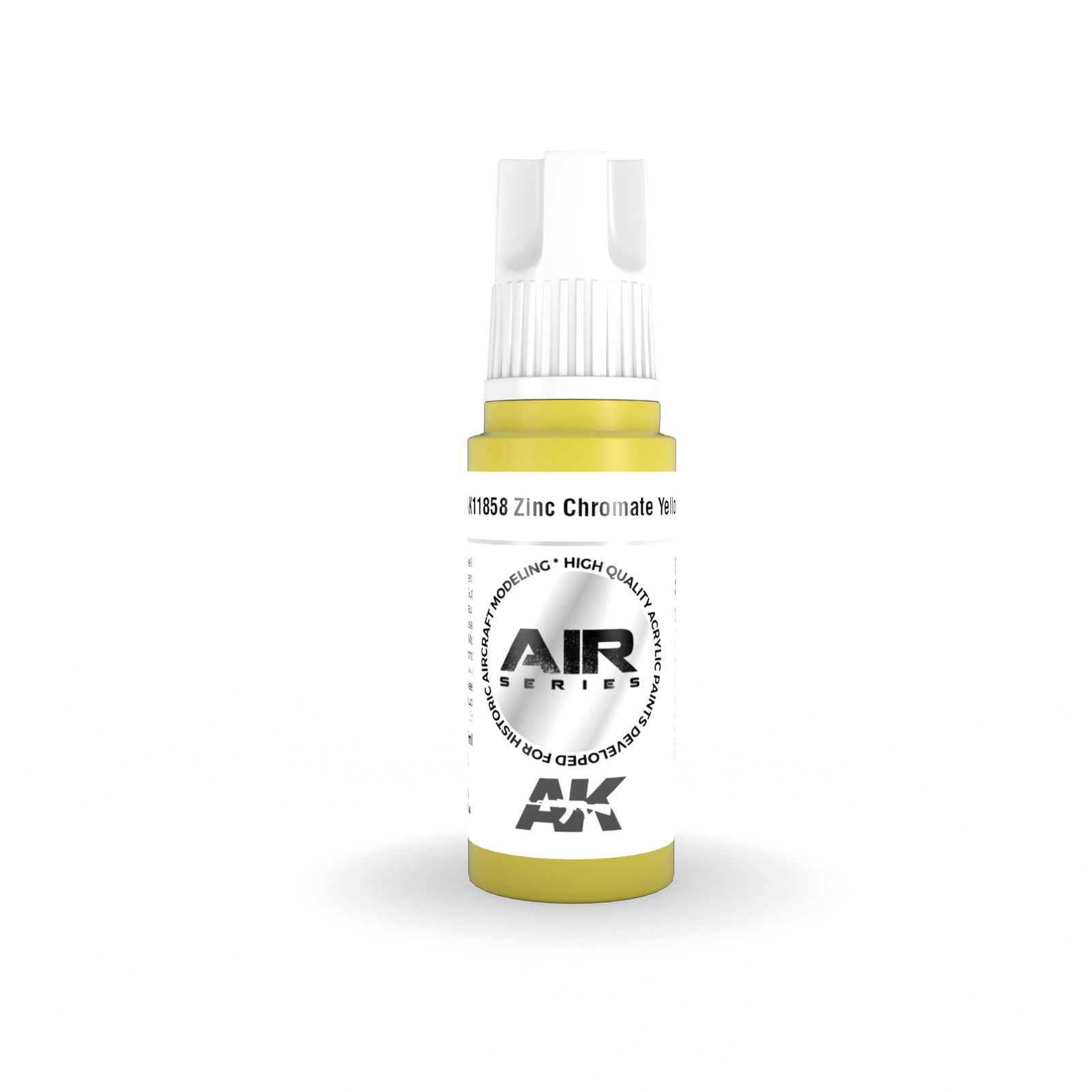 AK Interactive AK11858 Air Series Zinc Chromate Yellow Acrylic Paint 17ml 3rd Generation
