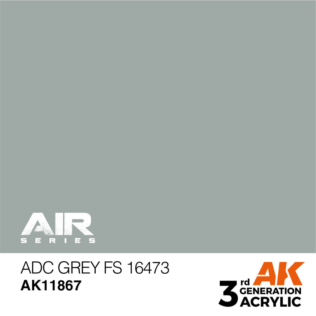 AK Interactive Air Series ADC Grey FS 16473 Acrylic Paint 17ml 3rd (2)