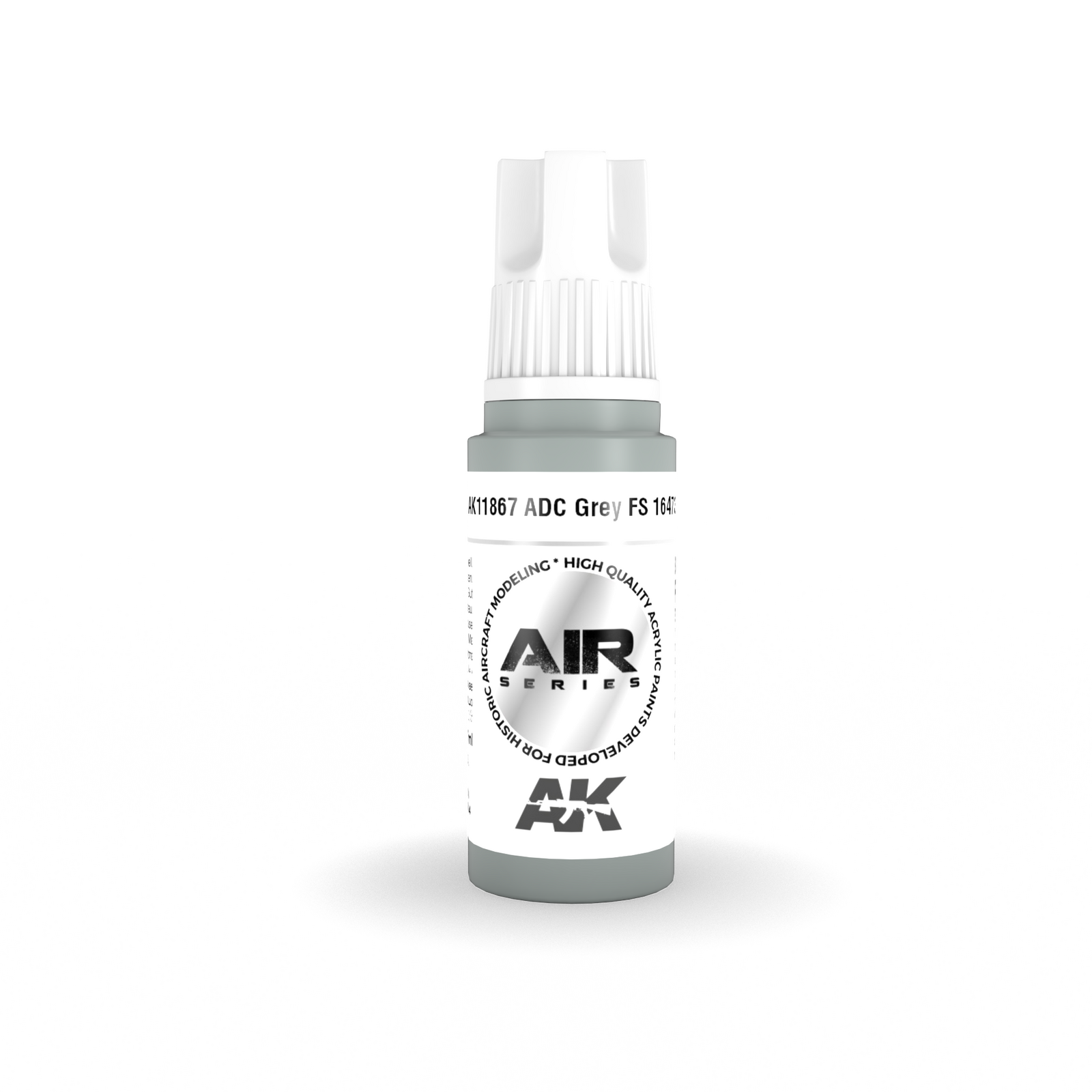 AK Interactive Air Series ADC Grey FS 16473 Acrylic Paint 17ml 3rd