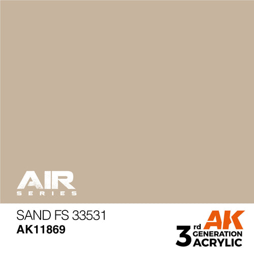 AK Interactive Air Series Sand FS 33531 Acrylic Paint 17ml 3rd (2)
